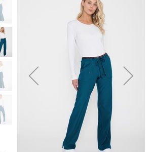 HeartSoul Scrub Pants XS TALL Caribbean Blue